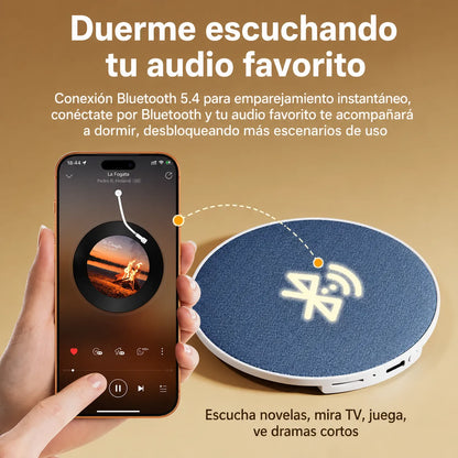 SleepSonic™ Altavoz de Conducción Ósea con Ruido Blanco💤🛏️