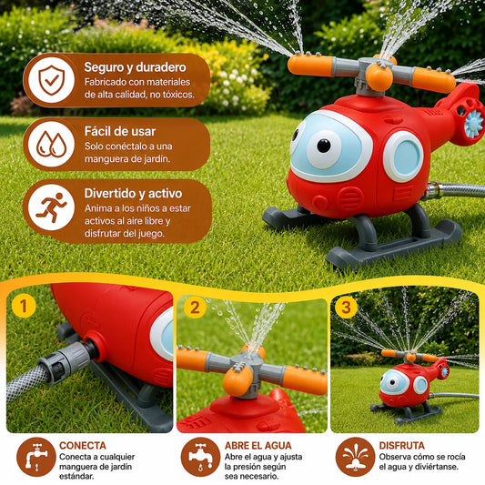 🚁 HydroStrike Pro™ Juego de Béisbol con Rociador de Agua