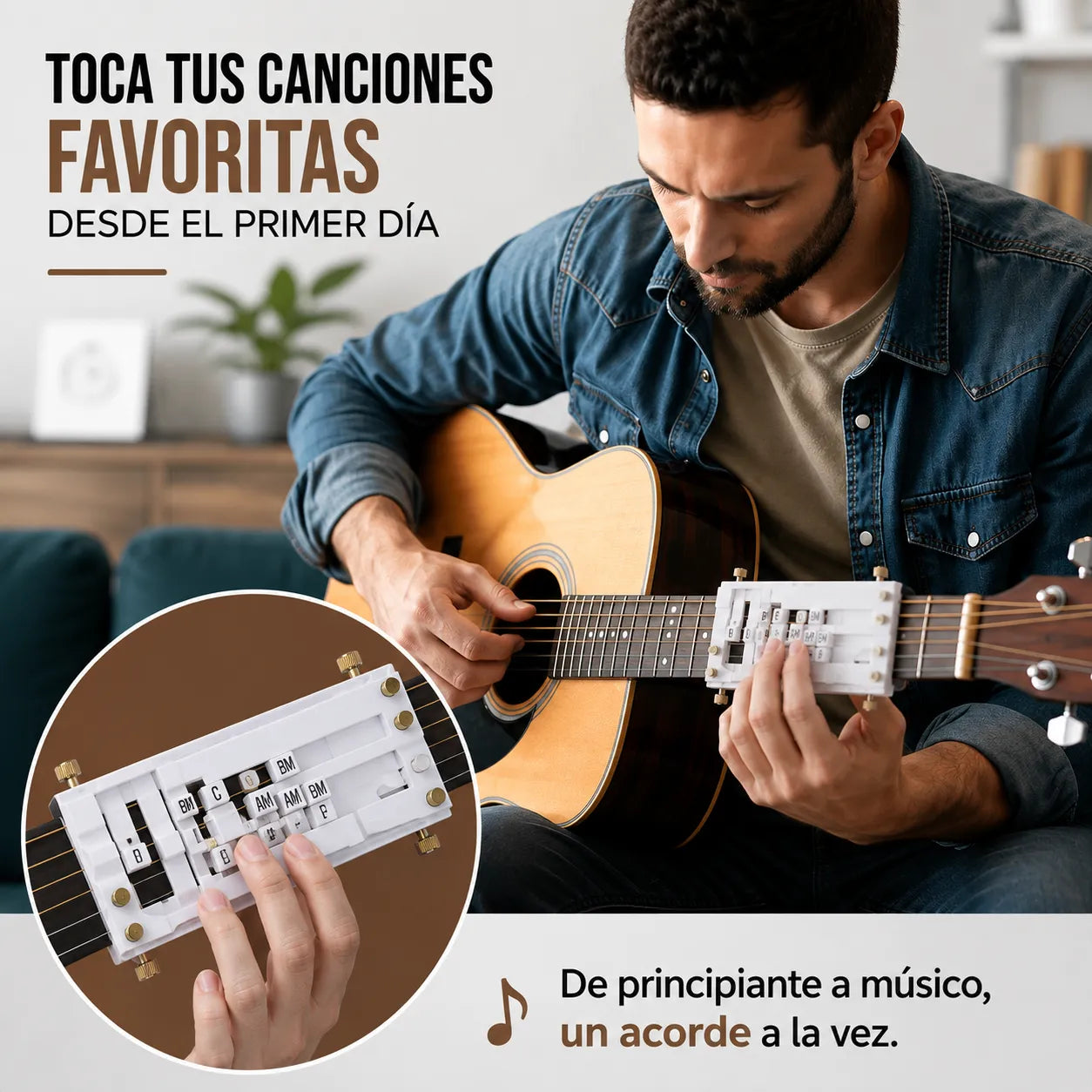 🎸 ChordMaster Pro™ Ayudante de Acordes de Guitarra para Principiantes 🎶✨