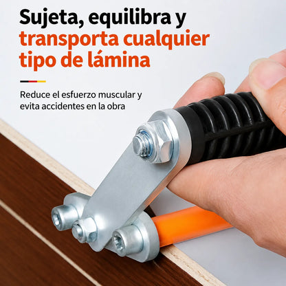 🏗️ PanelGrip™ Pinza de Fácil Elevación para Láminas y Paneles 🛠️