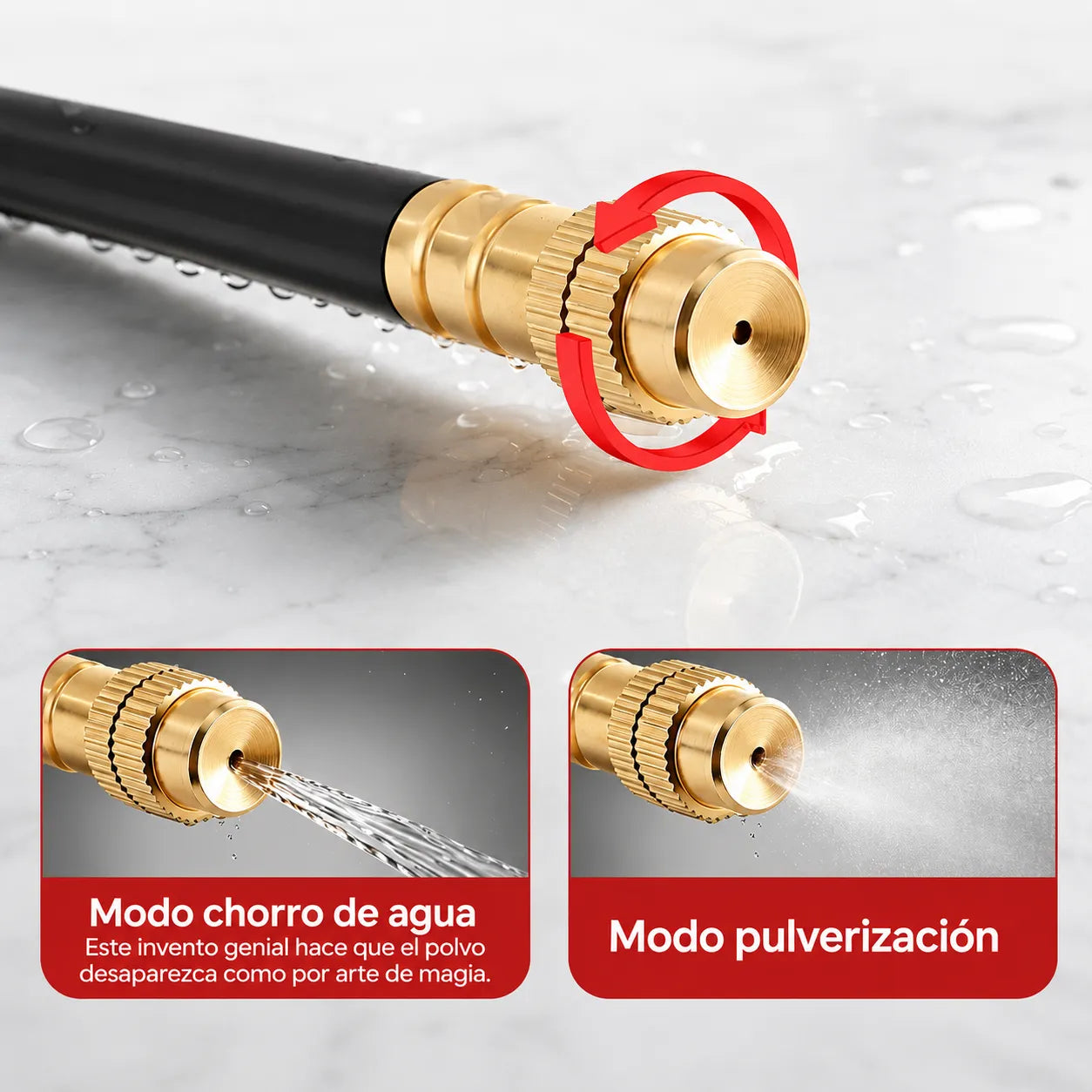 DustMist Pro™ Accesorio pulverizador de agua para amoladora