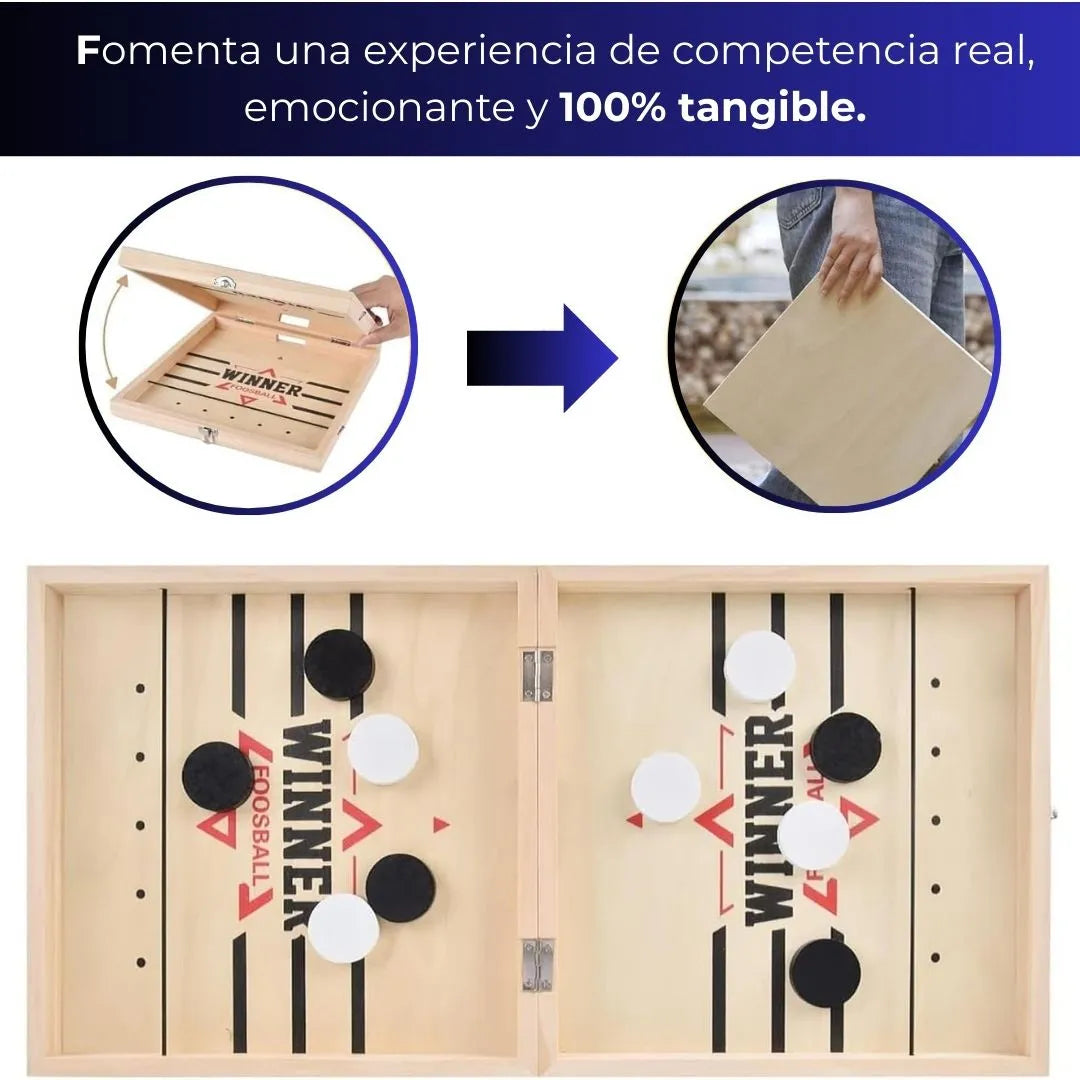 SLING CHESS™ - Juego de mesa de madera Sling Chess