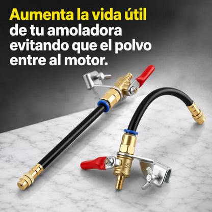 DustMist Pro™ Accesorio pulverizador de agua para amoladora