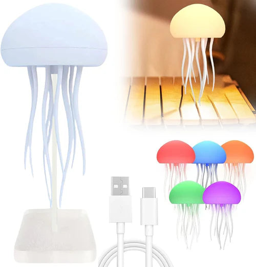JellyGlow® Lampara Medusa Con Movimiento