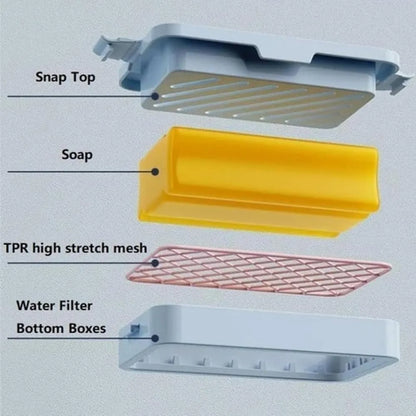 PAGA 1 LLEVA 2 🔥 WashBox Caja de Almacenamiento para Jabón