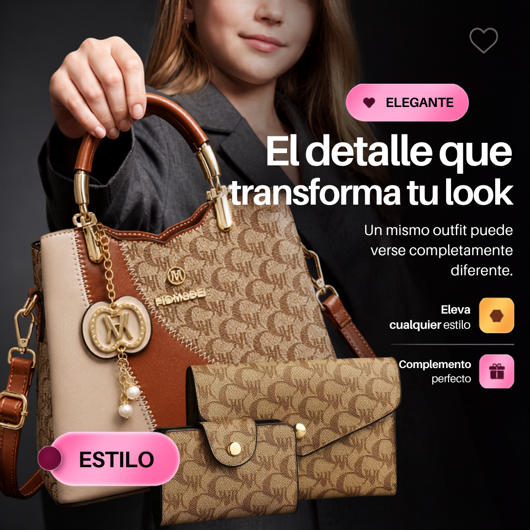 MuseBagPRO™ Set Bolso - Bucket Elegante