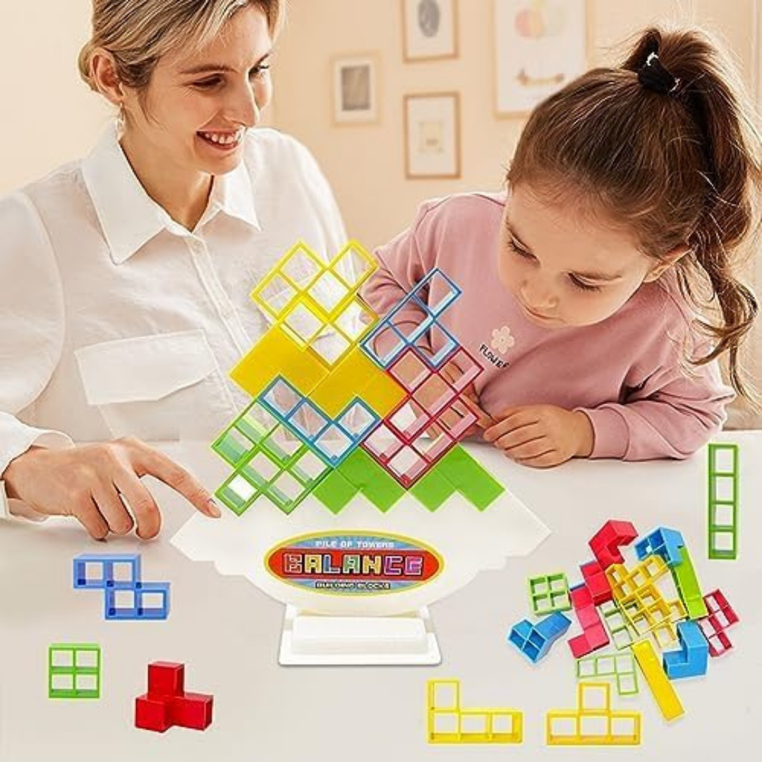 TetraTower® Juego de Equilibrio 🏗️