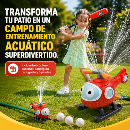 🚁 HydroStrike Pro™ Aspersor Helicóptero para Béisbol⚾💦