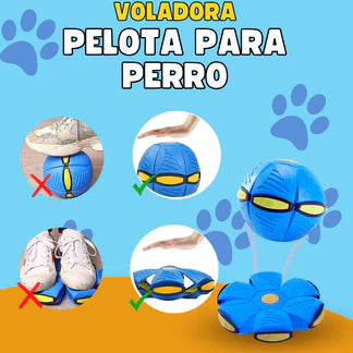 Pelota Voladora para Perros