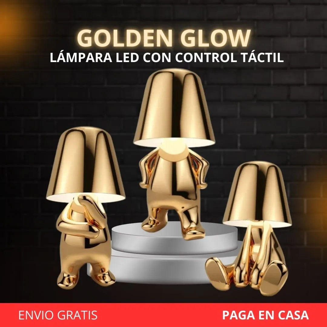 Golden Glow LÁMPARA LED CON CONTROL TÁCTIL