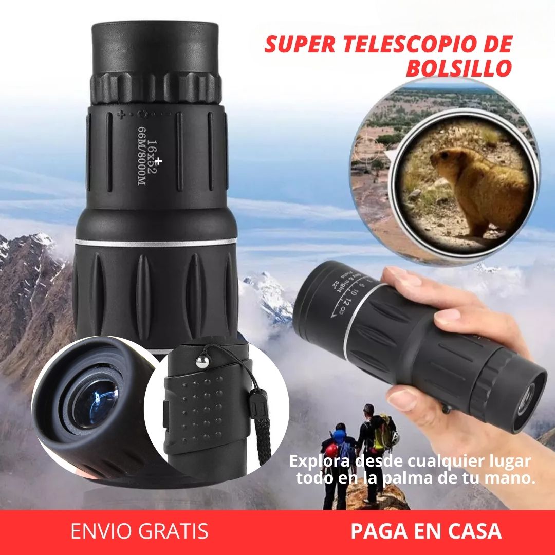 Super Telescopio de Bolsillo