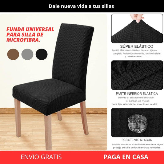 PROMO 2 X 1 🔥 Funda universal para silla de microfibra.