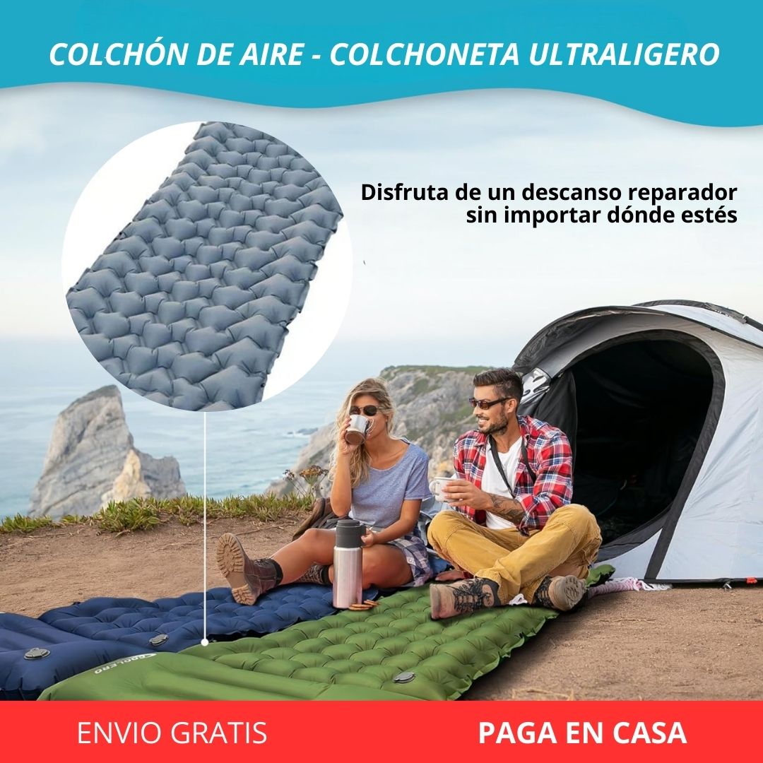 Colchón de aire De UltraFACIL INFLADO 🤩