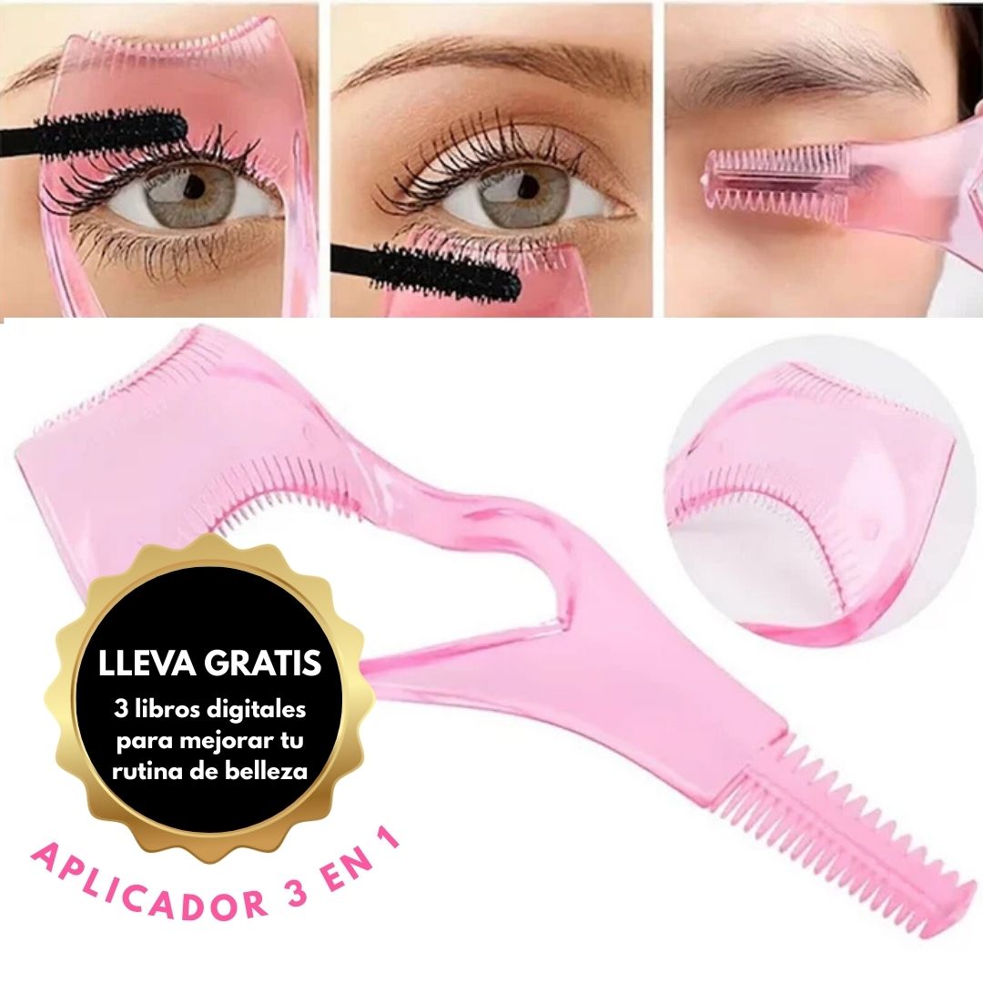 GlamLash™ Aplicador 3 en 1 para pestañas
