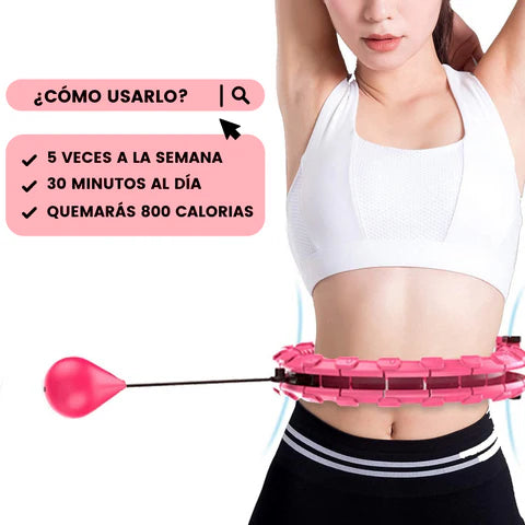 SculptHoop® Aro Hula Ejercitador