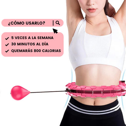 SculptHoop® Aro Hula Ejercitador