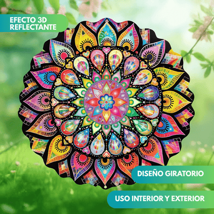 AuraSpin™ Molino de Viento Colgantes 3D