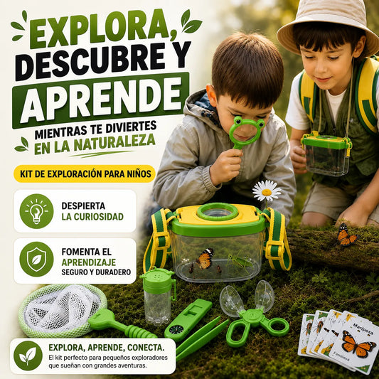 🌿BugExplorer Pro™ Kit de Exploración de Insectos