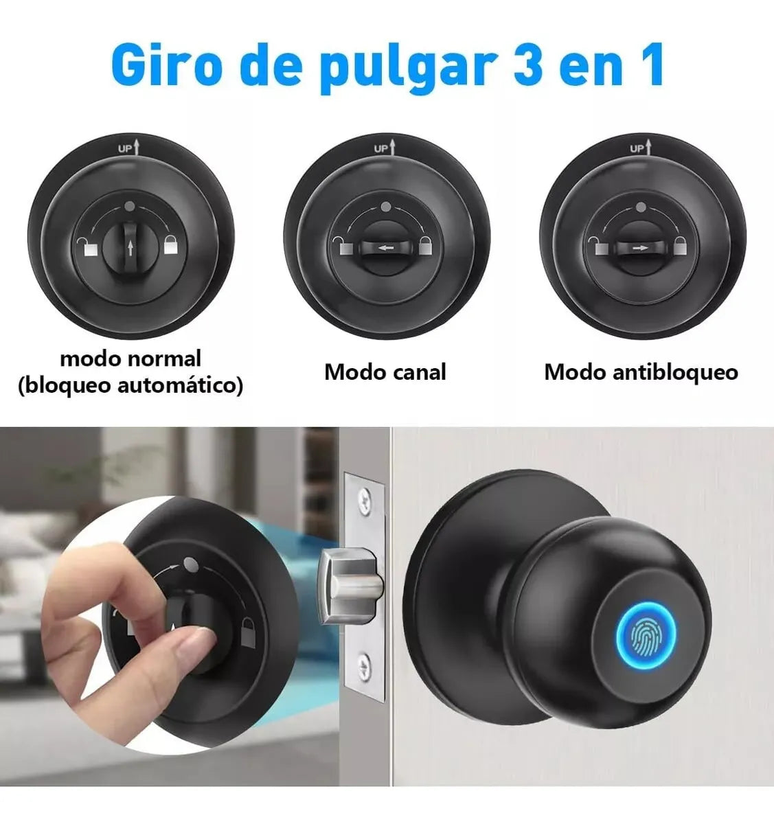 DigitLock™ Cerradura de puerta Biométrica
