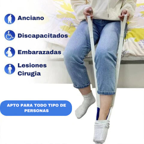 FootAssist™ Soporte para Poner Calcetines