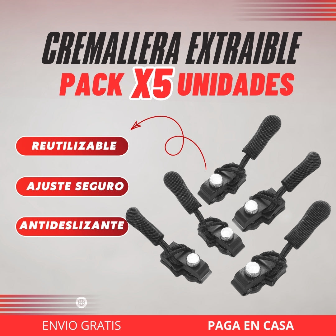 Cremallera Universal Extraíble