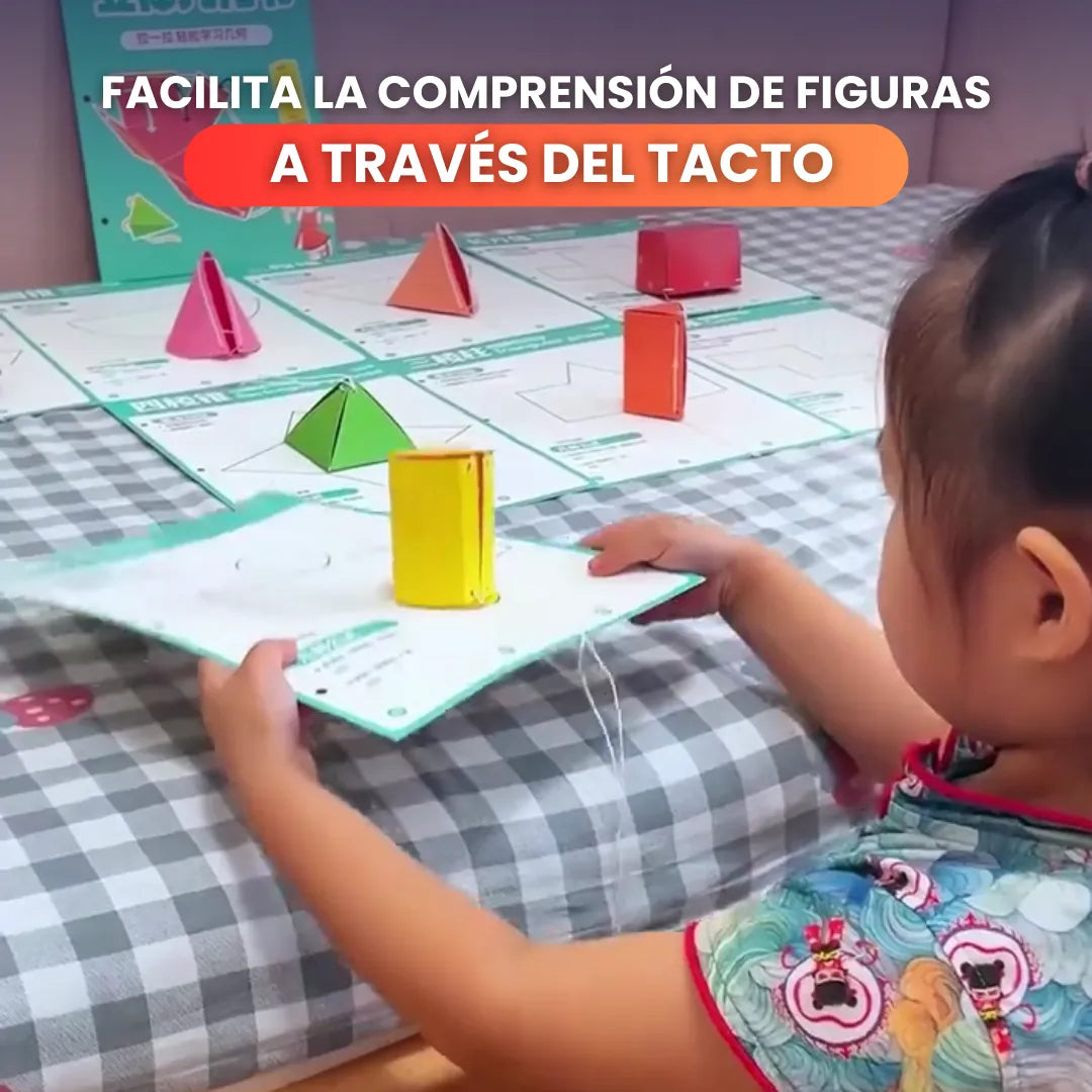 Cubika™ Libro Interactivo de Geometría en 3D (OFERTA X 2 unidades)