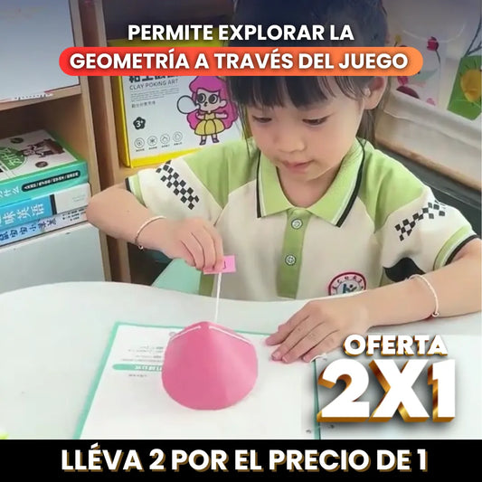 Cubika™ Libro Interactivo de Geometría en 3D (OFERTA X 2 unidades)