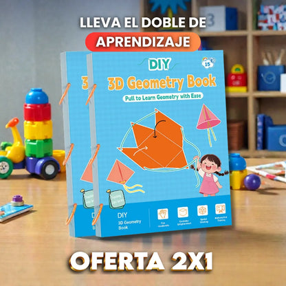 Cubika™ Libro Interactivo de Geometría en 3D (OFERTA X 2 unidades)