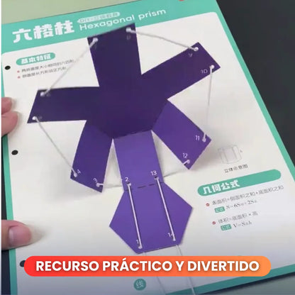 Cubika™ Libro Interactivo de Geometría en 3D (OFERTA X 2 unidades)