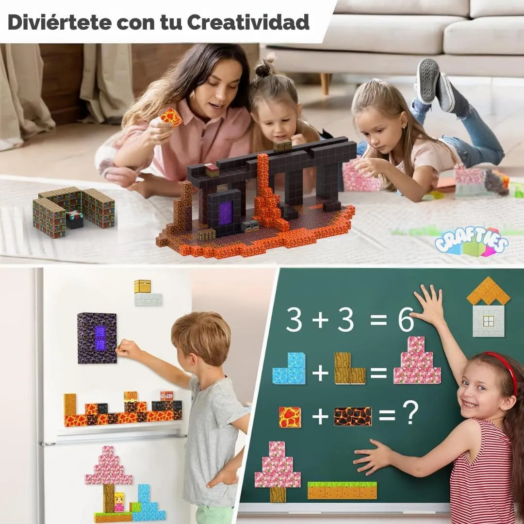 PixelMind™  Bloques de Píxeles Magnéticos