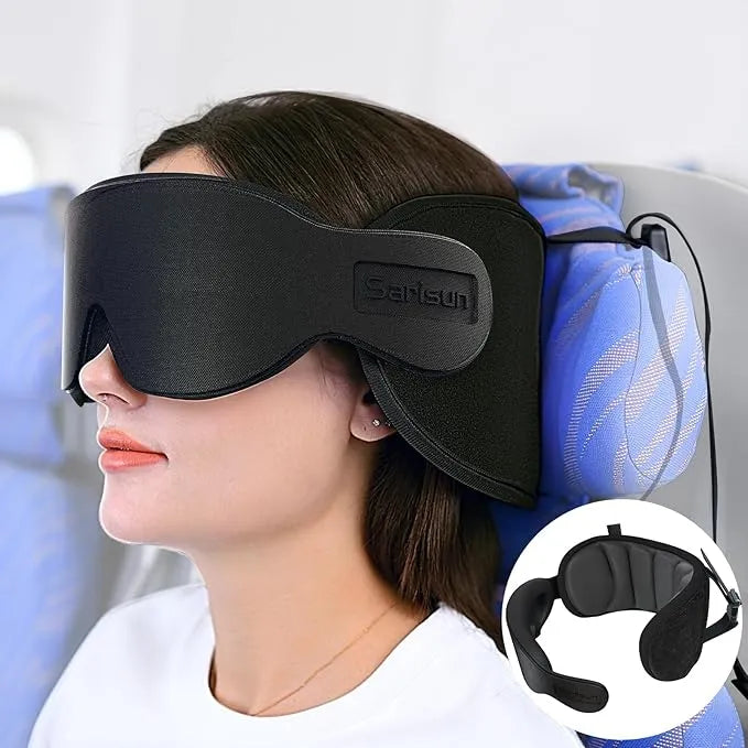 TravelRest Pro® Almohada de viaje con soporte cervical