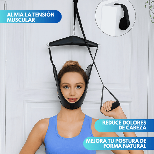 FlexiNeck™ Estirador de Cuello Portátil