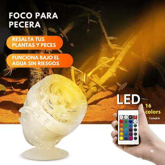 AquaMood™ Foco LED RGB sumergible para acuario