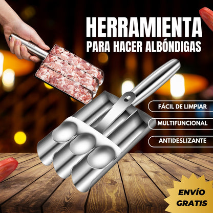 Herramienta múltiple para hacer albóndigas