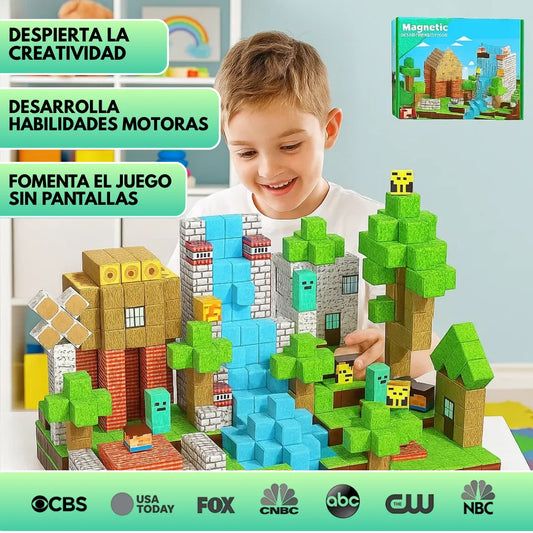 PixelMind™  Bloques de Píxeles Magnéticos