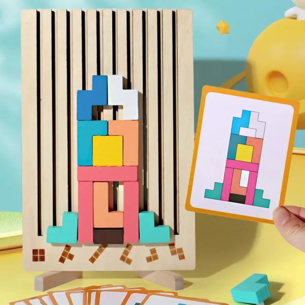 BrainStack™ Juguete Apilable Montessori