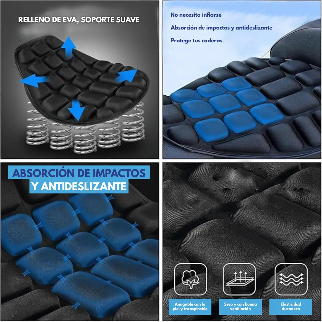 RideRelax™ Asiento de motocicleta