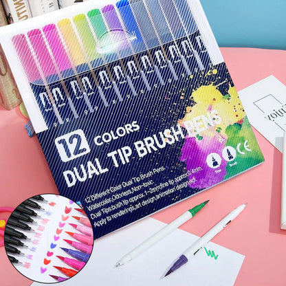 ColorQuest™ Set Creativo para Colorear (Libro + 12 Lápices)