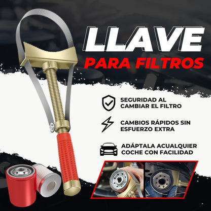 Llave para Filtro de alta resistencia