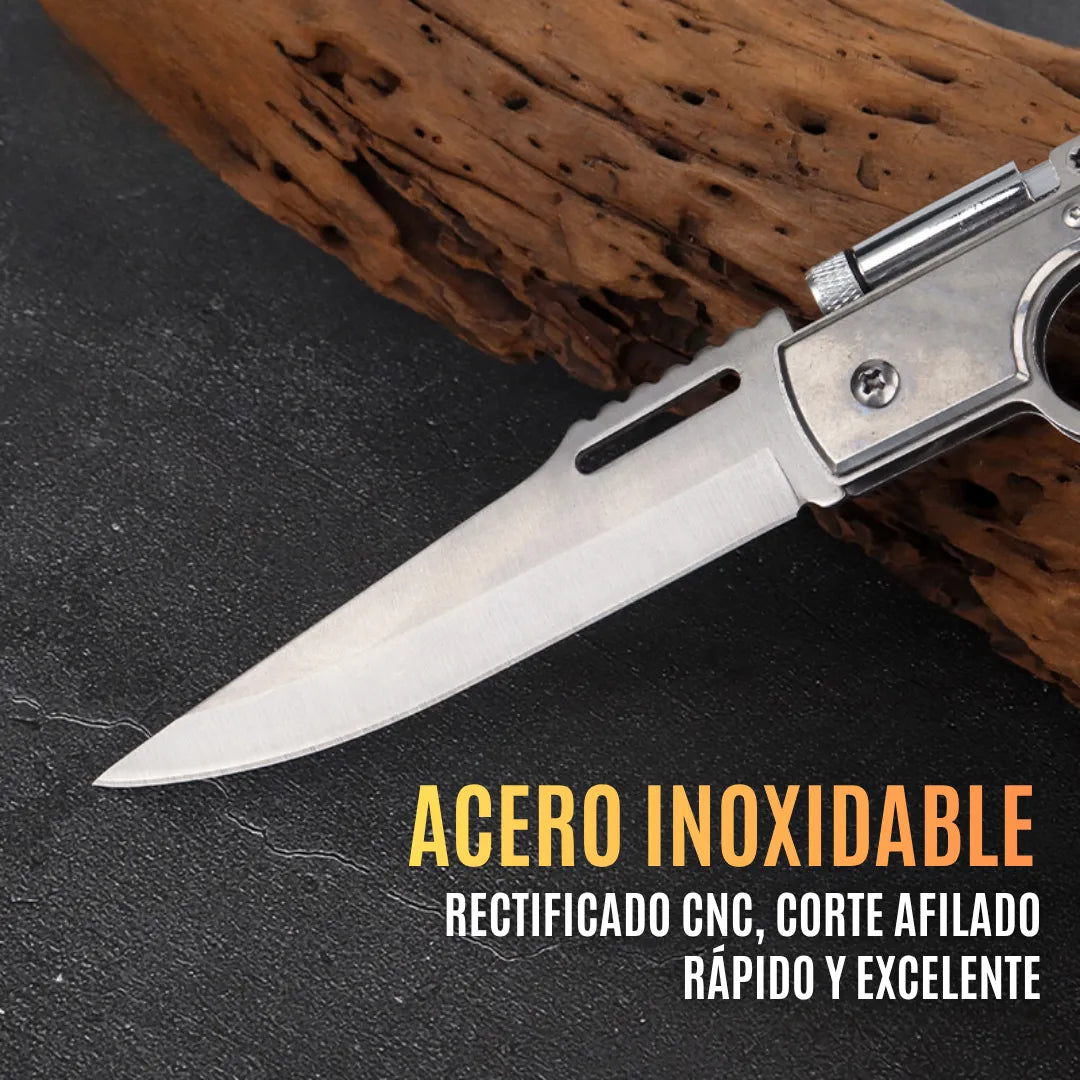 FlashEdge™ Navaja plegable con luz LED