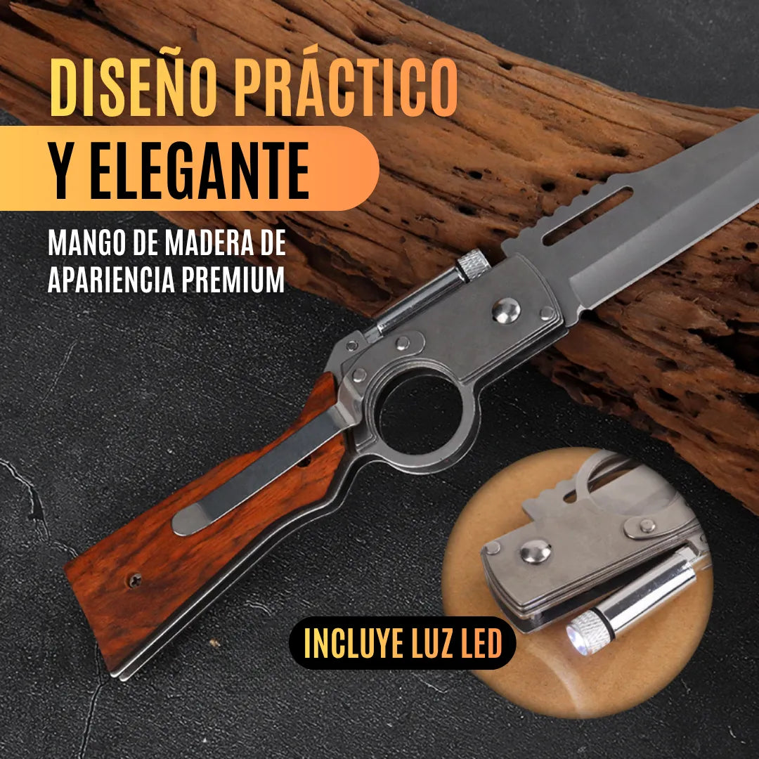 FlashEdge™ Navaja plegable con luz LED