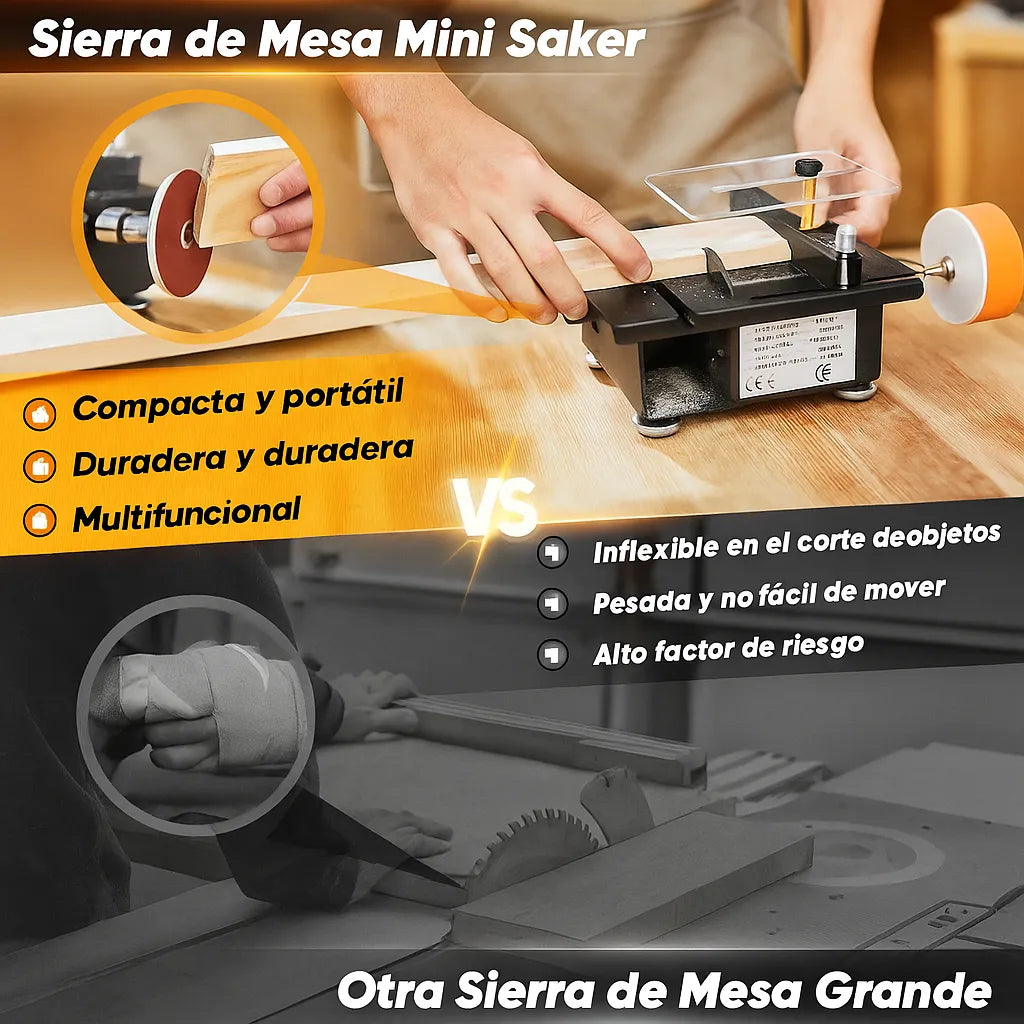ProCutter™ Mini sierra de mesa multifuncional
