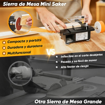 ProCutter™ Mini sierra de mesa multifuncional