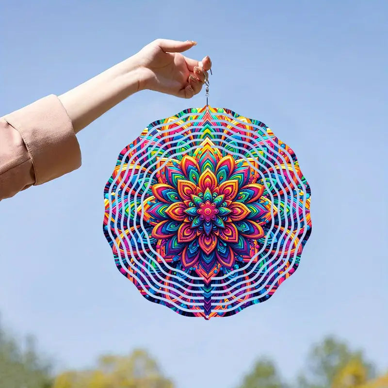 AuraSpin™ Molino de Viento Colgantes 3D