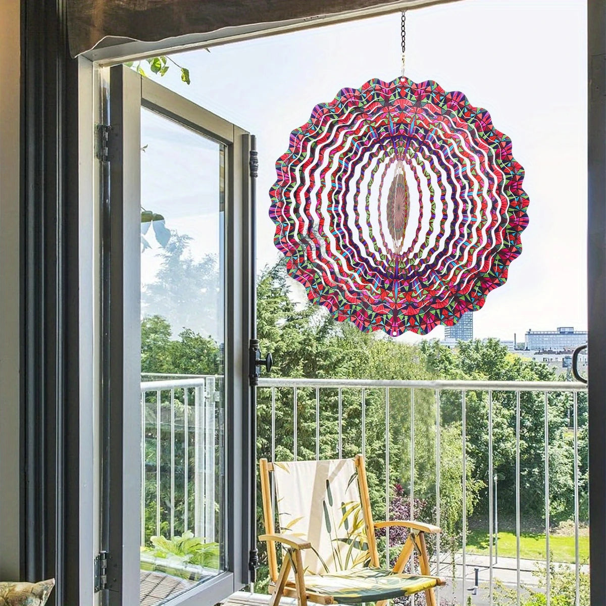 AuraSpin™ Molino de Viento Colgantes 3D