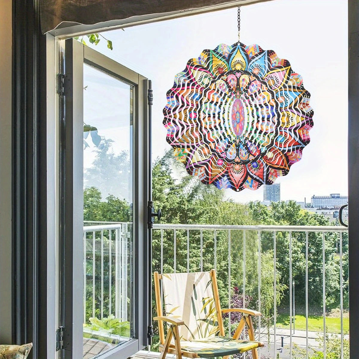 AuraSpin™ Molino de Viento Colgantes 3D