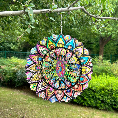 AuraSpin™ Molino de Viento Colgantes 3D