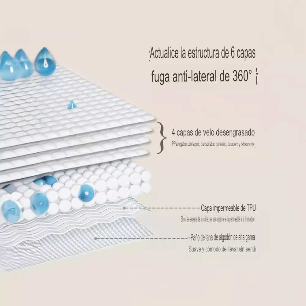 PROMO 2 X 1 🔥 Pañal lavable de alta calidad ultra absorbente