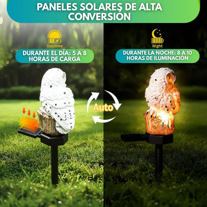 OwlGlow™ Lámpara decorativa con forma de búho  (2 unidades)