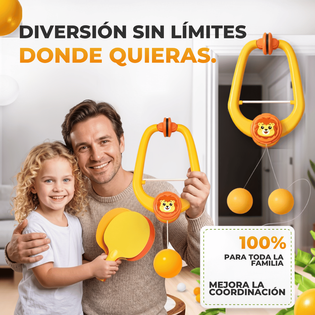 🏓Pong Pro™ Juego de Ping-Pong para Marco de Puerta🚪✨